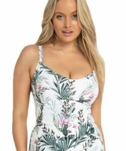 Sunseeker Sofia DD/E Cup Tankini Separate White