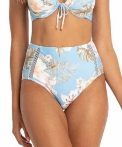 Sunseeker Luana Panelled High Rise Pant Black -Cheap Swimweargalore Store sun31216.428 sunseeker luana panelled high rise pant