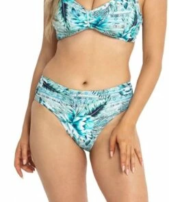 Sunseeker Kala Ruched Midrise Pant Denim