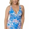 Sunseeker Paloma Multi Cross Strap One Piece Blue