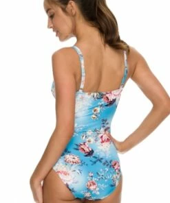 Sunseeker Portabello DD/E Cup One Piece Blue -Cheap Swimweargalore Store sun51020dde sunseeker portabello dd e cup one piece cadet back