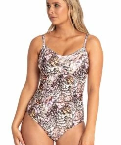 Sunseeker Talon F/G Cup Bralette One Piece Raisin