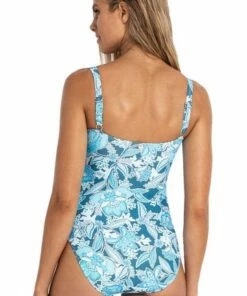 Sunseeker Somerville D Cup Cross Front One Piece Blue 4 Sunseeker Somerville D Cup Cross Front One Piece Blue -Cheap Swimweargalore Store sun51314d.400 sunseeker somerville d cup cross front one piece2
