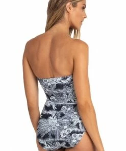 Sunseeker Maldives Twist Bandeau One Piece Blue 7 Sunseeker Maldives Twist Bandeau One Piece Blue -Cheap Swimweargalore Store sun51337.001 sunseeker maldives twist bandeau one piece1 1