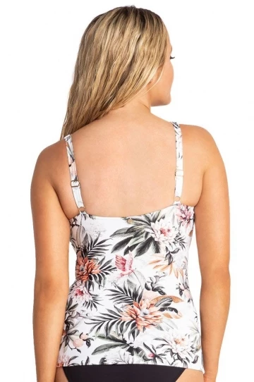 Sunseeker Birds Of Tokyo F/G Cup Tankini Separate White 2 Sunseeker Birds Of Tokyo F/G Cup Tankini Separate White - Image 2