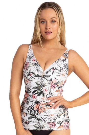 Sunseeker Birds Of Tokyo F/G Cup Tankini Separate White 1 Sunseeker Birds Of Tokyo F/G Cup Tankini Separate White