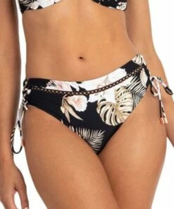 Sunseeker Luana Midrise Tieside Pant Black