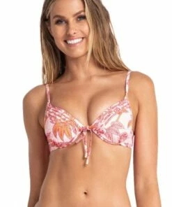 Sunseeker Malolo Moulded Push Up Bra Arctic -Cheap Swimweargalore Store sunseeker malolo moulded push up bra coral 1