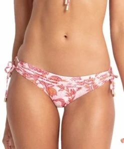 Sunseeker Malolo Tie Side Pant Coral