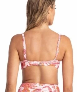 Sunseeker Malolo Twist Front Bralette Arctic -Cheap Swimweargalore Store sunseeker malolo twist front bralette coral 2