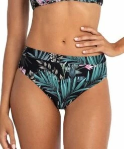 Sunseeker Sofia Midrise Band Pant Black