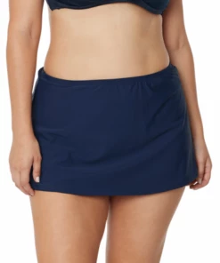 T.H.E. Swimwear Missy Panty Skirt Navy