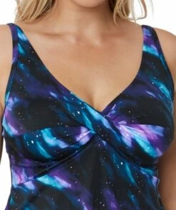 T.H.E. Swimwear Galaxy Gazing D/DD Cup Twist Tankini Midnight -Cheap Swimweargalore Store the6223757.404 t.h.e. swimwear galaxy gazing d dd cup twist tankini 3