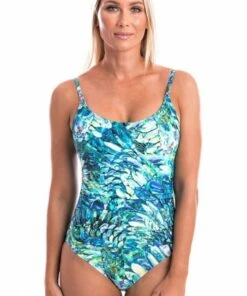 Togs Swimwear Paua Elle Bea One Piece Blue/Aqua