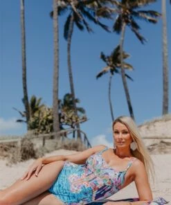 Togs Swimwear Maui Double Strap Turquoise -Cheap Swimweargalore Store tog21p3027.450 togs swimwear maui double strap