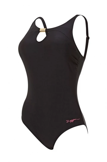 Zoggs Wallflower Classicback One Piece Black 4 Zoggs Wallflower Classicback One Piece Black - Image 4