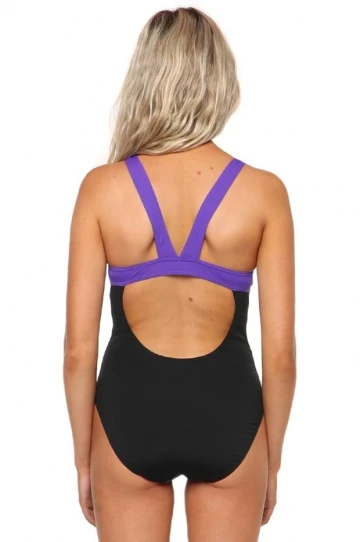 Zoggs Aquagrip Speedback One Piece Multi 2 Zoggs Aquagrip Speedback One Piece Multi - Image 2