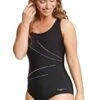 Zoggs Macmasters Scoopback One Piece Black