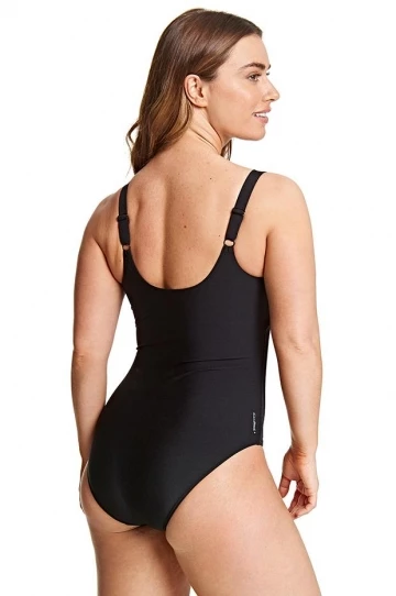 Zoggs Virtual Skin Scoopback One Piece Black 2 Zoggs Virtual Skin Scoopback One Piece Black - Image 2